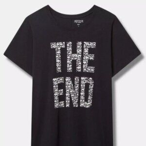 Torrid Heritage Black Signature Tee The End Skull Plus